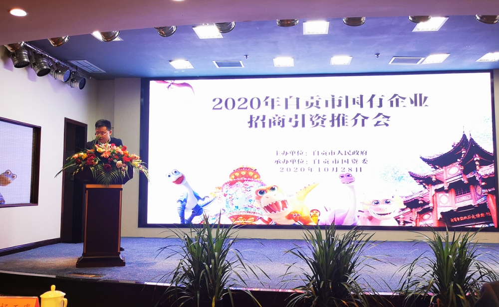 公司參加2020年自貢市國有企業招商引資推介會