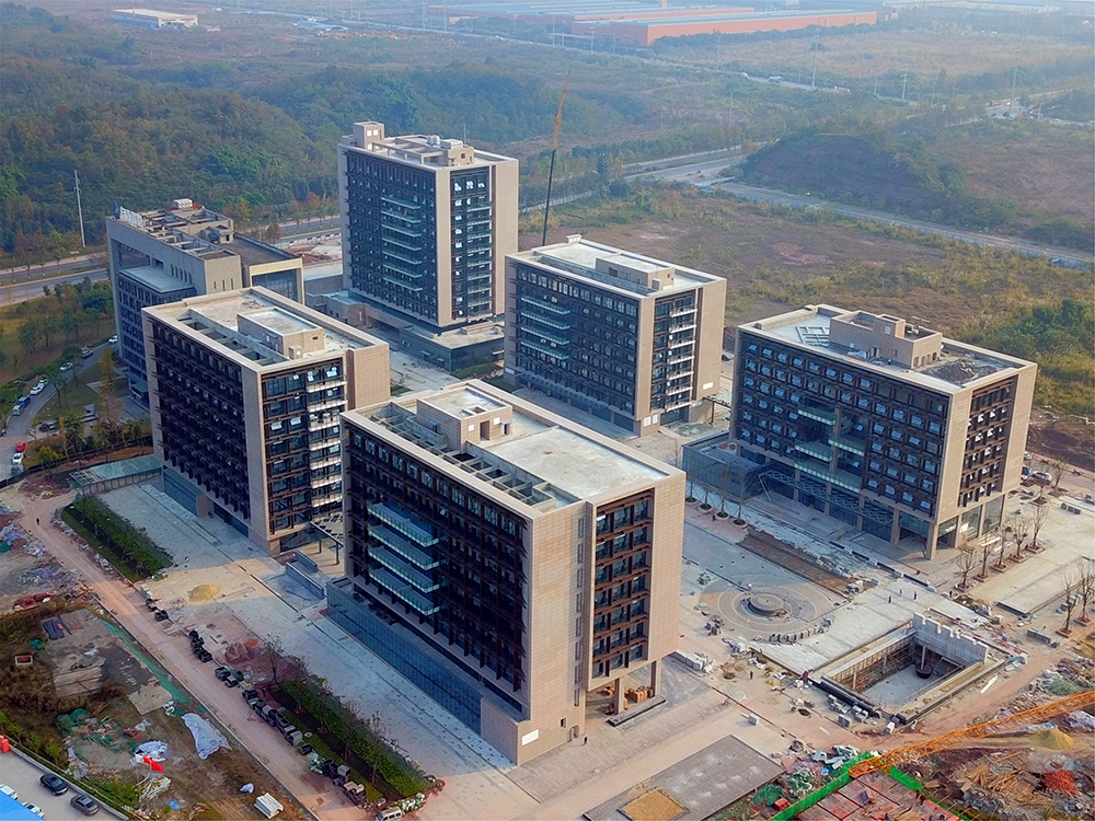 自貢市科技創新中心項目完成竣工預驗收